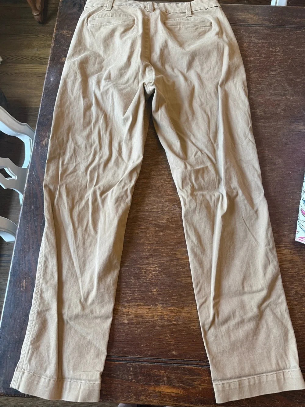 EUC J.Crew High Rise Girlfriend Chino Pants size 6